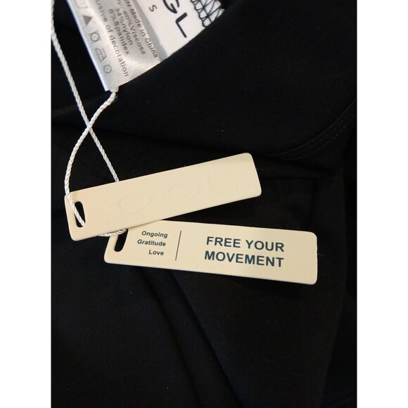 OGL Ponte Black Slimming Ponte Mid-Rise Pull-on Flared Pants Size Small NWT $49 - Picture 7 of 11